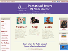 Tablet Screenshot of dltrescue.org